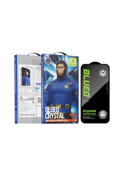 İphone 18 Pro Max Uyumlu Crystal 3x Çizilmez 7 Mohs Ekran Koruyucu Cam
