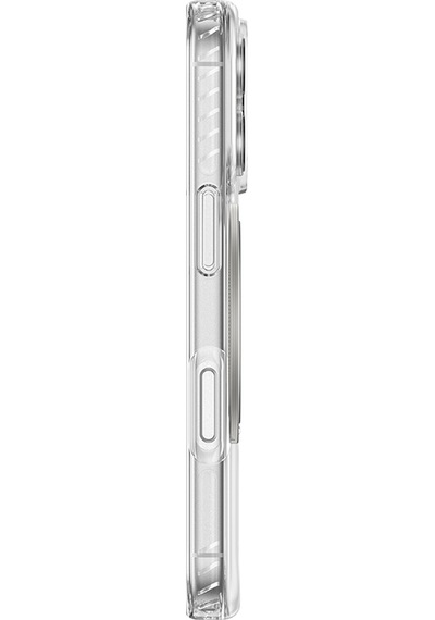 Apple Uyumlu iPhone 17 Pro  Kılıf M-safeli Airbag Standlı Amazingthing Titan Pro Magspin Kapak Şeffaf Şeffaf