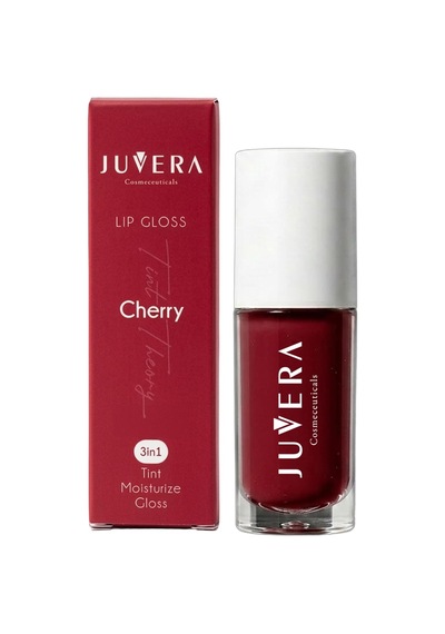 Juvera Lip Gloss Cherry 3 İn 1 Nemlendirici Renkli Dudak Parlatıcısı, 5 Ml