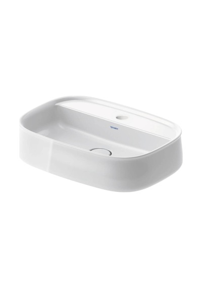 Duravit - Zencha Çanak Lavabo 55 Cm Batarya Banklı Beyaz - 2374550071- Beyaz