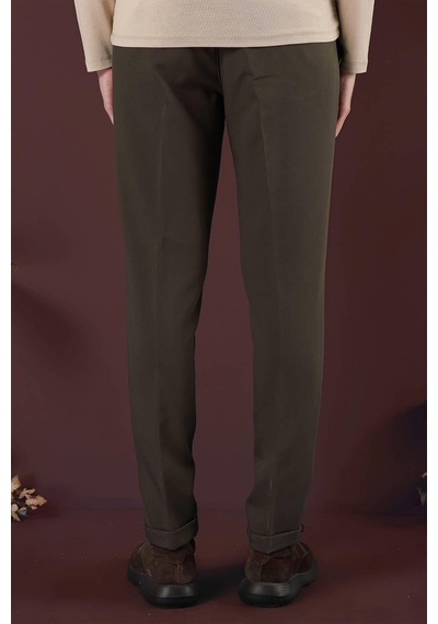 Efor P 1130 Slim Fit Haki Spor Pantolon Haki