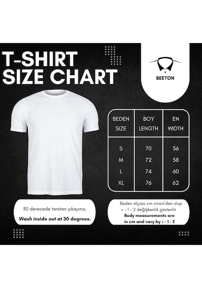 Aydaki Adam T-shirt - Siyah Baskılı Oversize Bisiklet Yaka Kısa Kol Tişört Siyah
