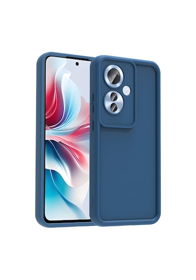 Oppo Reno 11f 5g Kılıf Kamera Korumalı Kalın Silikon Üstün Koruma Celikaksesuar Pembe