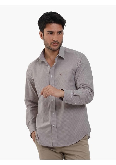 Dufy Kahverengi Erkek Regular Fit Pitikare Desenli Düğmeli Yaka Uzun Kol Gömlek - 98369-kahverengi Kahverengi Dufy Kahverengi Erkek Regular Fit Pitikare Desenli Düğmeli Yaka Uzun Kol Gömlek - 98369-kahverengi Kahverengi