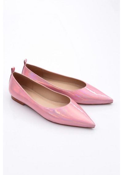 Dgn 166 Kadin Sivri Burun Babet 166-2446-R15095 Pembe