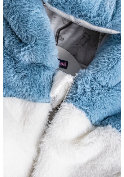 Baby&Kids Tavşan Kulaklı Welsoft Peluş Çocuk Mont 001