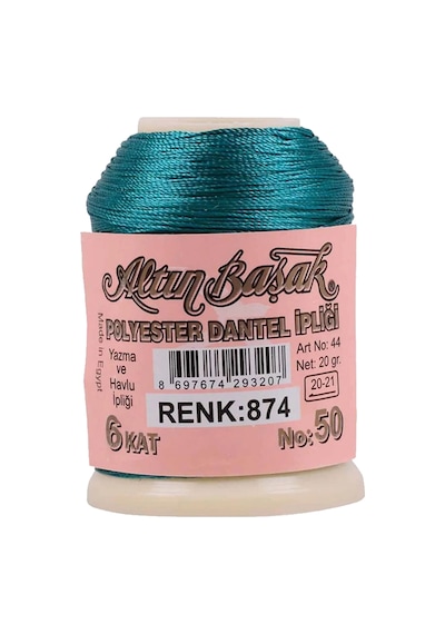 3 Adet Altınbaşak Oya Ve Dantel İpi 20 Gr - Royaleks - No: 139 -