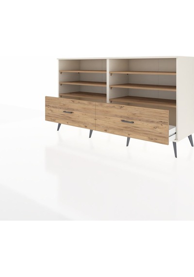 Hyperion Konsol 6 Raflı 2 Çekmeceli 176x44x99 Aytaşı-çam Aytaşı-çam Hyperion Konsol 6 Raflı 2 Çekmeceli 176x44x99 Aytaşı-çam Aytaşı-çam