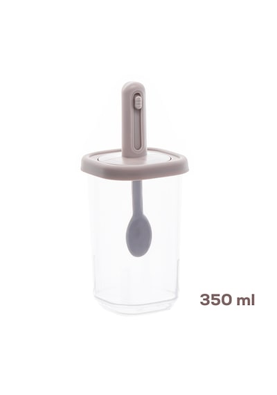 Porsima 1105 Kaşıklı 14'lü Baharatlık Seti Yağdanlıklı Cappuccino