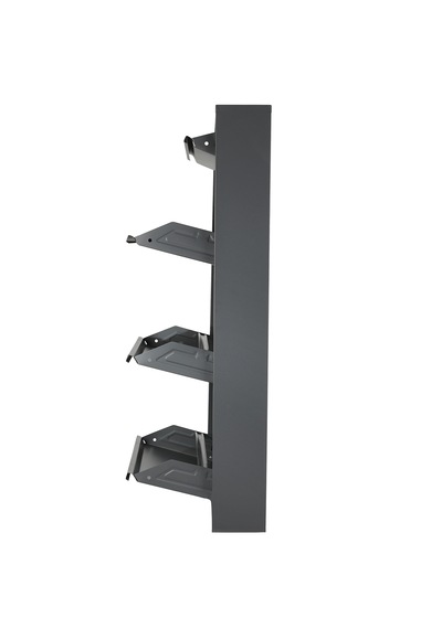 Kaser Metal 3'lü Ekstra Metal Ayakkabılık Antrasit