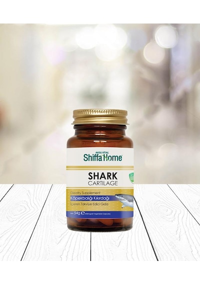 Köpek Balığı Kıkırdağı (Chark Cartilage) 60 X 900 MG Shiffa Home