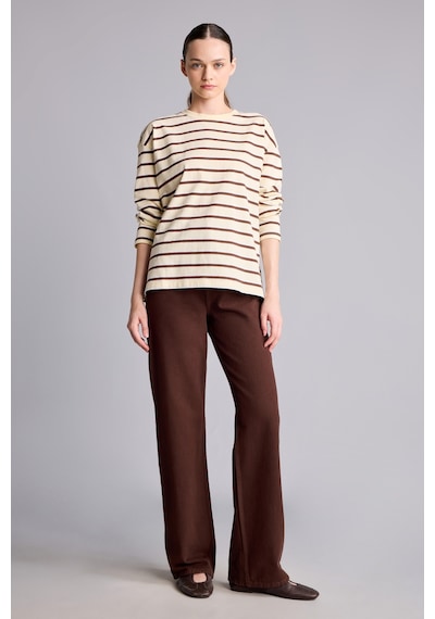 Defacto Straight Fit Normal Bel Düz Paça 5 Cepli Gabardin Pantolon H0092ax26aubn341 Kahve-bn341