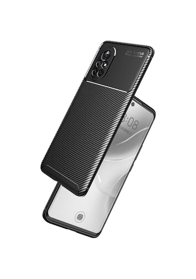 Zore Huawei Nova 8i Kılıf Msra Negro Silikon Kapak - Lacivert Lacivert