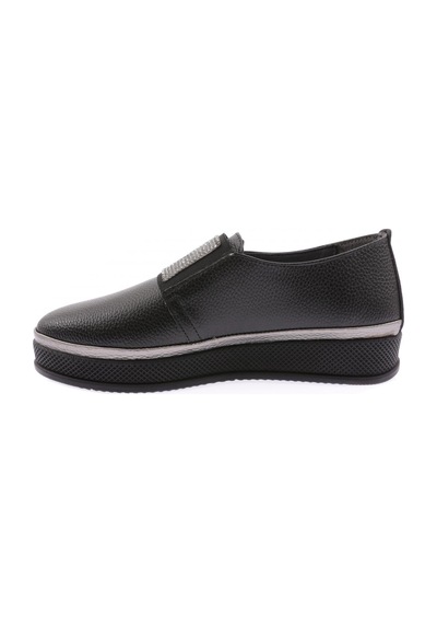 Dgn Pm387-k303-22y Kadın Taşlı Bantlı Sneakers Ayakkabı PM387-K303-1211-R9094 Siyah