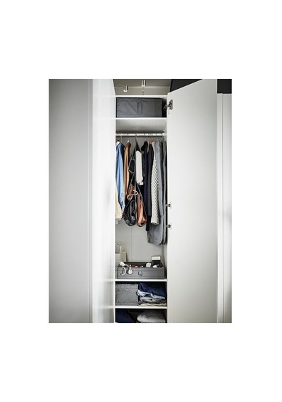 Ikea Skubb Elbise Kılıfı, Koyu Gri, 3 Parça
