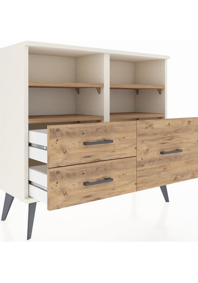 Arges Şifonyer 4 Raflı 3 Çekmeceli 88x30x80 Aytaşı-çam Çam Arges Şifonyer 4 Raflı 3 Çekmeceli 88x30x80 Aytaşı-çam Çam