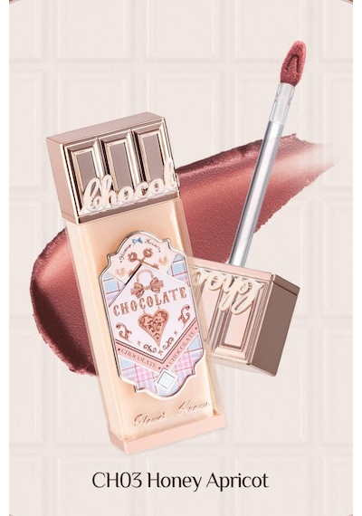 Flower Knows Chocolate Wonder-shop Cloud Lip Cream Lüks Likit Ruj Rujlar Ch03 Honey Apricot 5