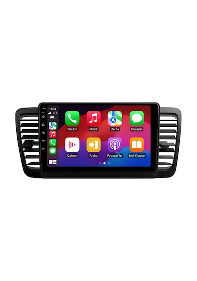 Subaru Outback 2007-2009 Android Multimedya Carplay Android Auto Navigasyon Kameralı 6gb Ram 64gb 9"