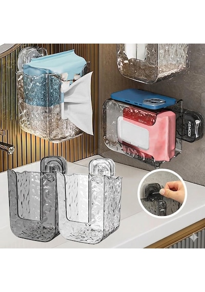 Sunup Sn-26822 Banyo Tuvalet Islak Mendil Rafı Diğer