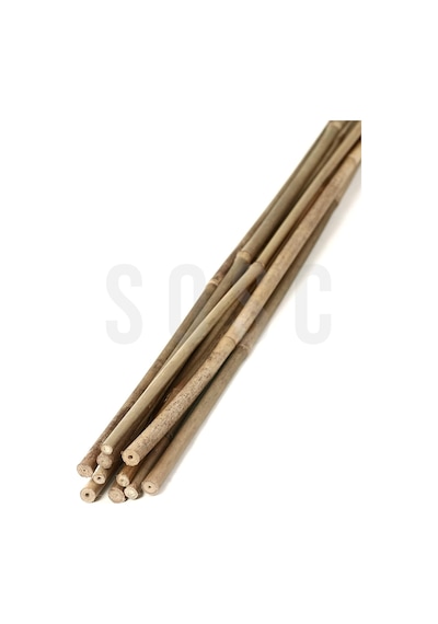 120 Cm Doğal Bambu Bitki Destek Çubuğu 10 Adet 5-10 Mm Standart