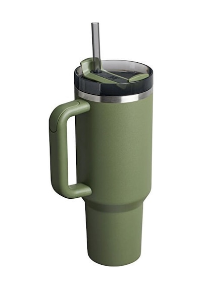 Stanley The Quencher Flowstate Tumbler Pipetli Termos Bardak 1,18l Yeşil