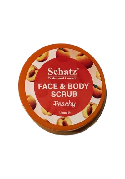 Schatz Face&body Scrub 350ml. Peachy