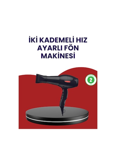 Profesyonel 2200w Saç Kurutma Makinesi Yüksek Performans
