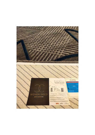 Woven Maxvell Mk01c Antrasit Halı Çok Renkli