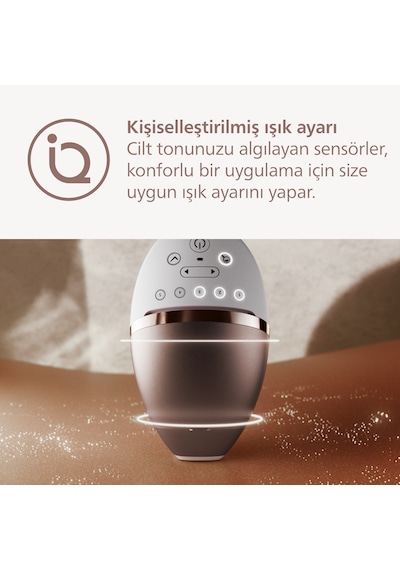 Philips Lumea 9900 Serisi BRI953/01 IPL Tüy Alma, SkinAI Uygulama,Vücut,Yüz ve Bikini,3 Başlık,Çanta