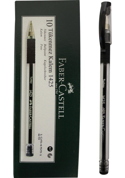 Faber Castell 1425 Igne Uc Tukenmez Sıyah 10Lu