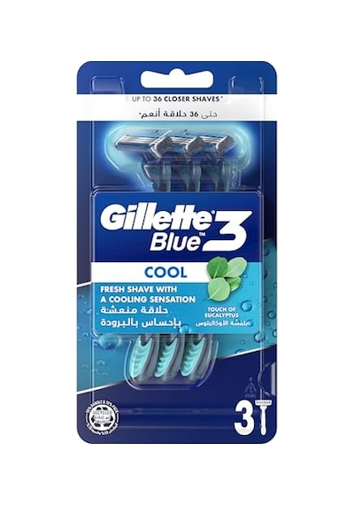 Gillette Blue3 Cool Kullan At Erkek Tıraş Bıçağı 3 Adet