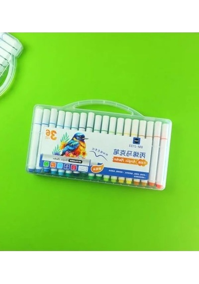 36 Renkli Akrilik Marker Kalem Seti, Yaratıcılığınızı Geliştirin