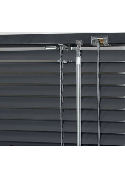 Gül&sem Perdecilik Metal Jaluzi 25 Mm Antrasit