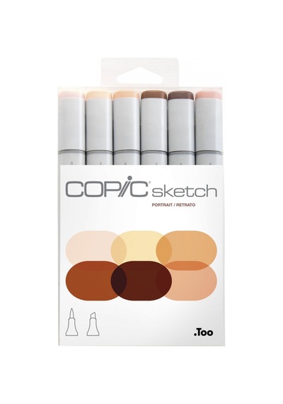 Copic Sketch Sketch Portre Tonları 6'Lı