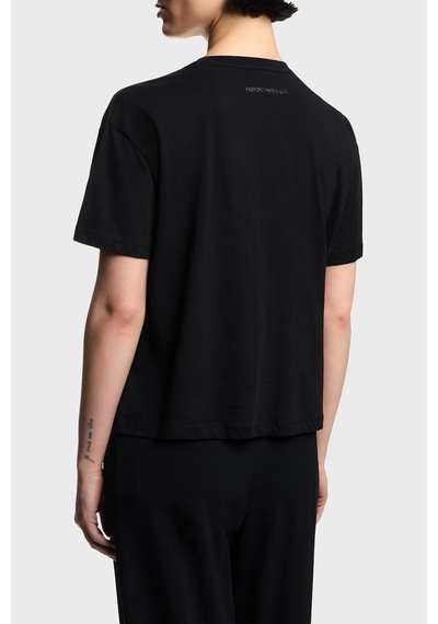 Emporio Armani Bayan T Shirt Ew003595 Af12597 Uc001 Siyah Siyah