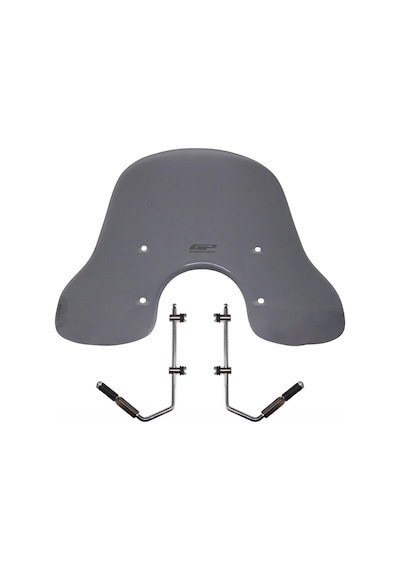 Gp Kompozit Vespa Gts 300 / 150 Universal Uyumlu Ön Cam Füme 69 Cm
