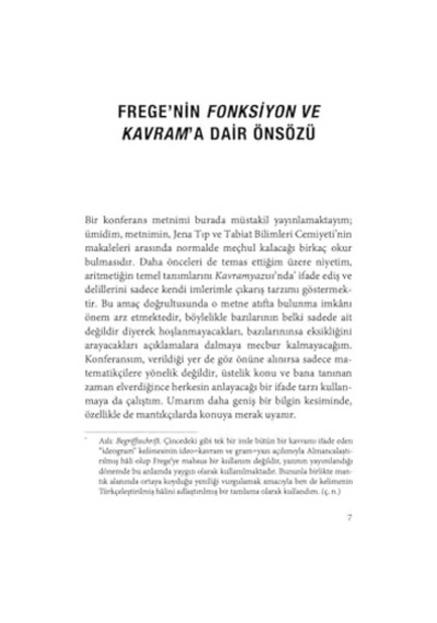 Fonksiyon Kavram Anlam: Seçme Makaleler