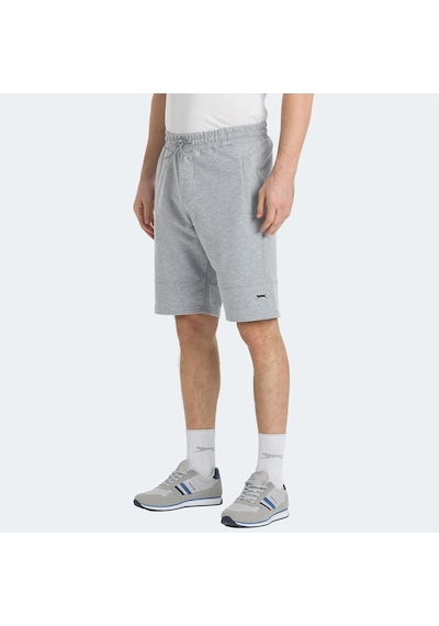 Slazenger NORA Erkek Cepli Gri Şort