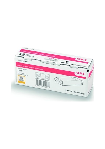 OKI 9006129 TONER-Y-C650 SARI TONER 6.000 SAYFA