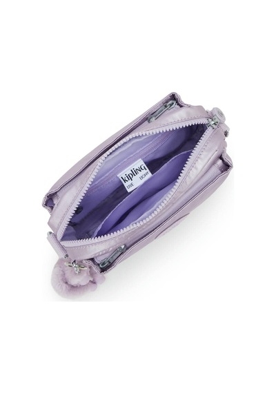 Kipling Abanu Küçük Boy Omuz Çantası Lila