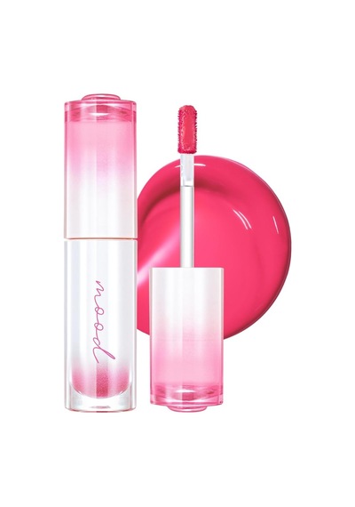 Kalıcı, Pigmentli, Parlak Bitişli Tint Ink Mood Glowy Tint 25 Hot Strawberry Soda Cafe