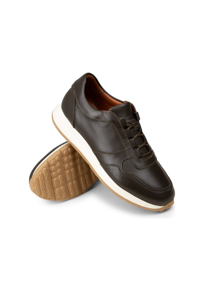 Deery Erkek Haki Hakiki Deri Sneaker Ayakkabı - E8210mhake01 Haki