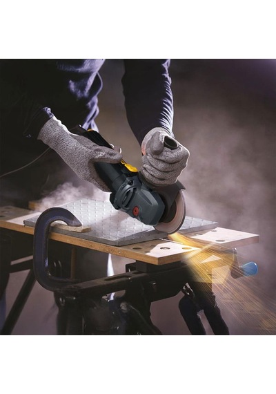 Cat Da09052 115mm Profesyonel Çelik, İnox, Alüminyum, Pvc, Fayans, Çok Amaçlı Elmas Kesme Diski Soketli, Aralıklı Kenar