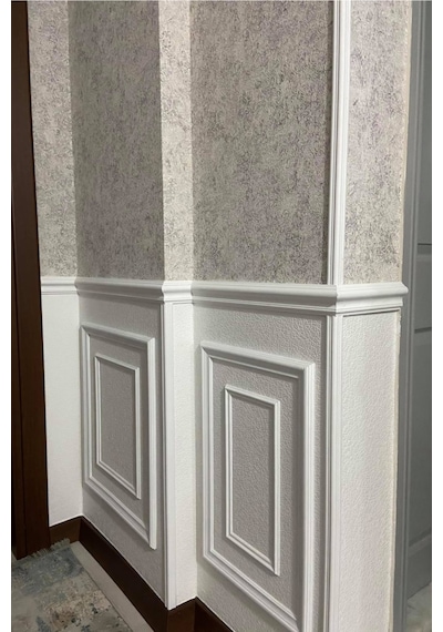 Boyanabilir Duvar Çıtası 3 Cm Poliüretan Çıta Boyanabilir Çıta 5 Boy 12 Metre