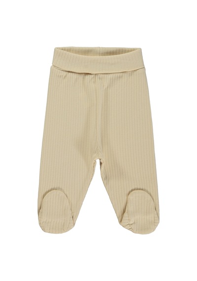 Minidamla Baby Minidamla Patikli Basic 2'li Set 3-9 Ay Tek Alt Bebe - Mavi