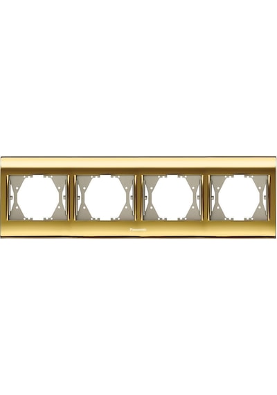Viko Panasonic Thea Gold Dore Dörtlü Çerçeve