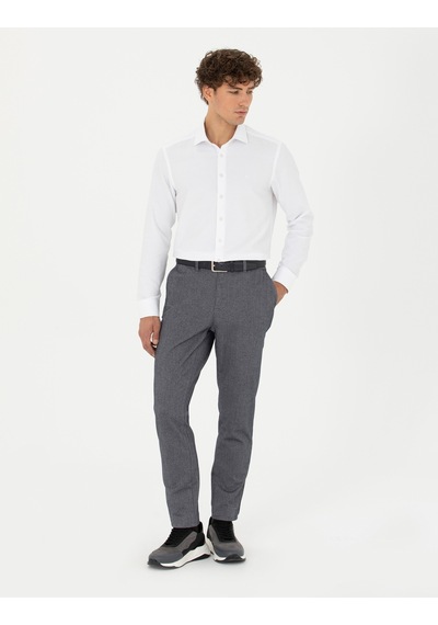 Pierre Cardin Erkek Beyaz Desenli Gömlek 50275686-vr013 Beyaz