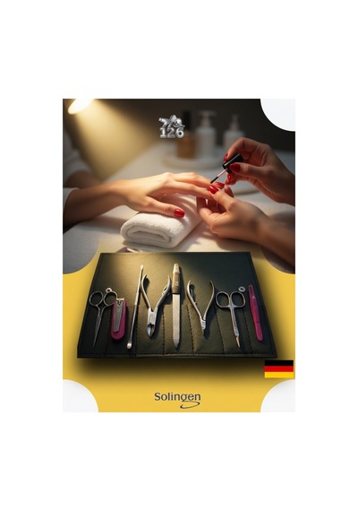Solingen Manikür Pedikür Seti Çantalı Set 1