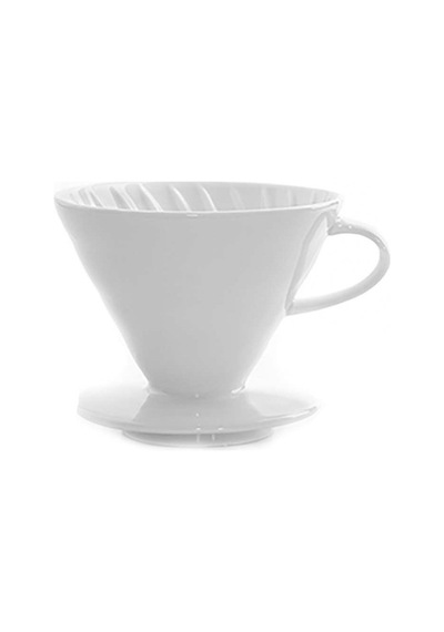 Horecamark V60 02 Dripper. Seramik. Beyaz