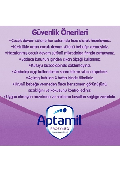 Ayrex Prosyneo 3 Prebiyotikli Probiyotikli Devam Sütü 400 Gr X 3